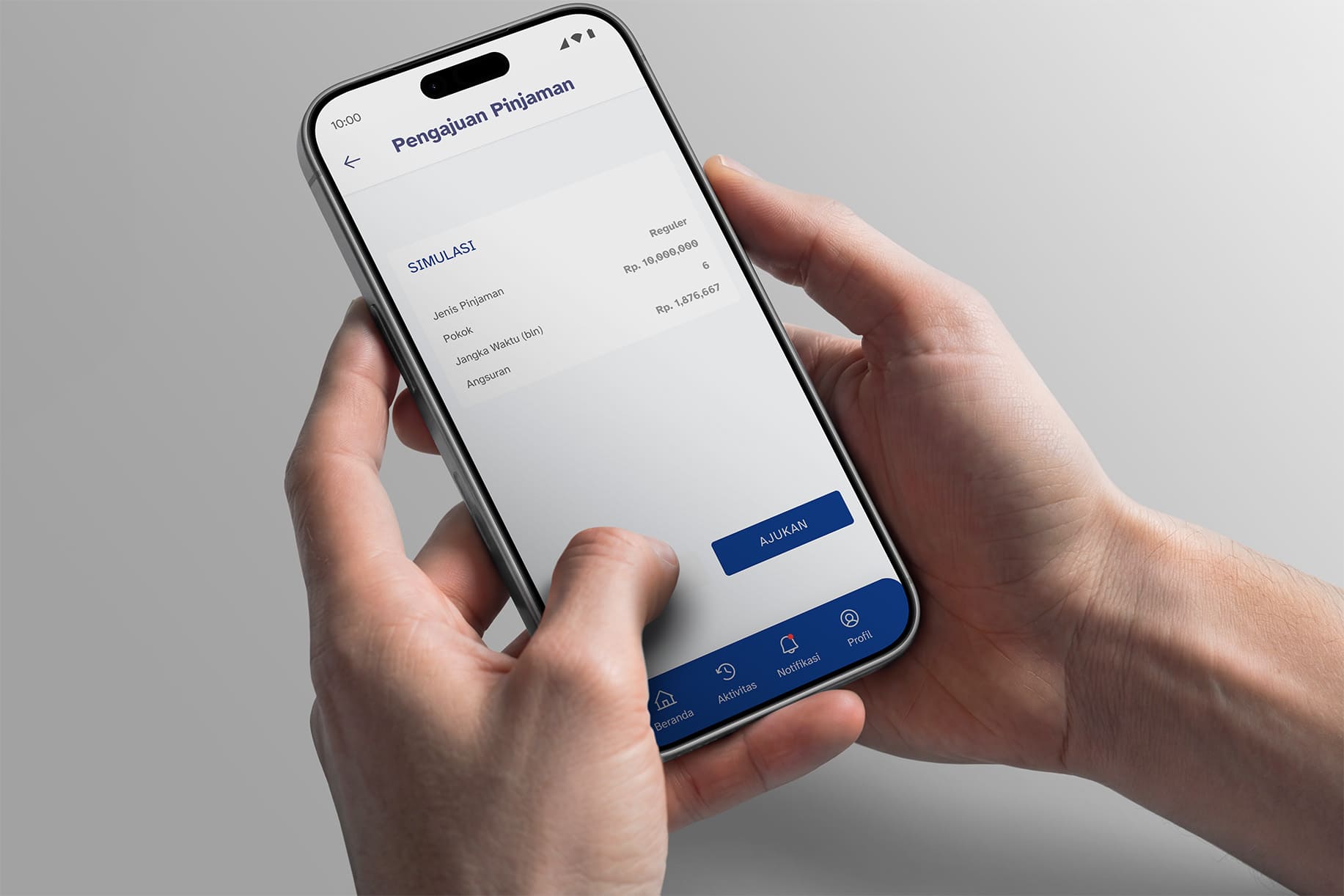 Aplikasi mobile Koperasi Karyawan — iOS & Android oleh Sequarta Studio