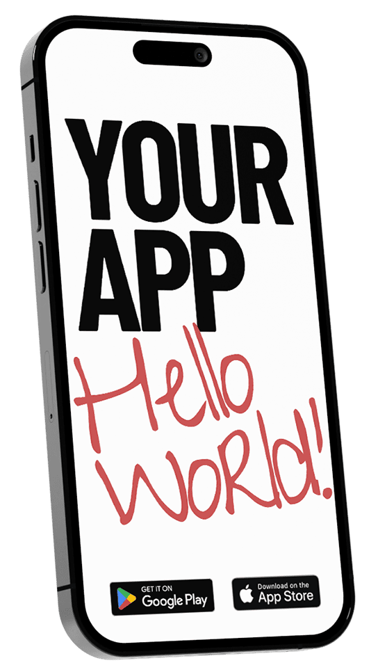 Tampilan aplikasi mobile iOS yang dibangun Sequarta Studio